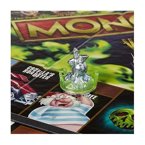 해즈브로 Hasbro Gaming Monopoly: Disney Villains Henchmen Edition Board Game for Kids Ages 8 and Up (Amazon Exclusive)