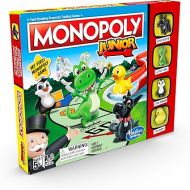 Hasbro Gaming Monopoly Junior Board Game for Kids Ages 5 and Up, 2-4 Players, Family Games