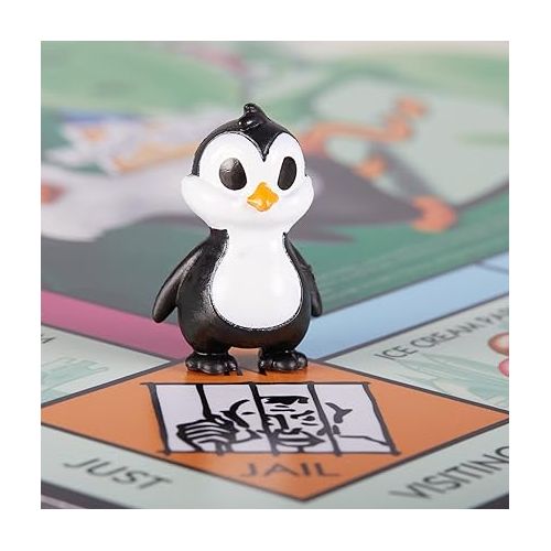 해즈브로 Hasbro Gaming Monopoly Junior Board Game for Kids Ages 5 and Up, 2-4 Players, Family Games