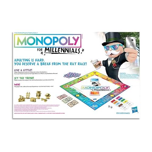 해즈브로 Monopoly for Millennials Board Game
