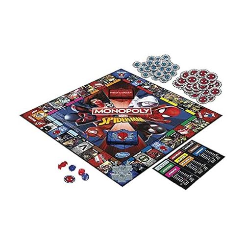 해즈브로 Monopoly Spider-Man, One Size, Multicoloured