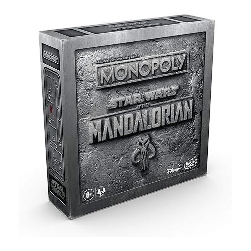 해즈브로 Monopoly: Star Wars The Mandalorian Edition Board Game, Protect The Child (Baby Yoda) from Imperial Enemies