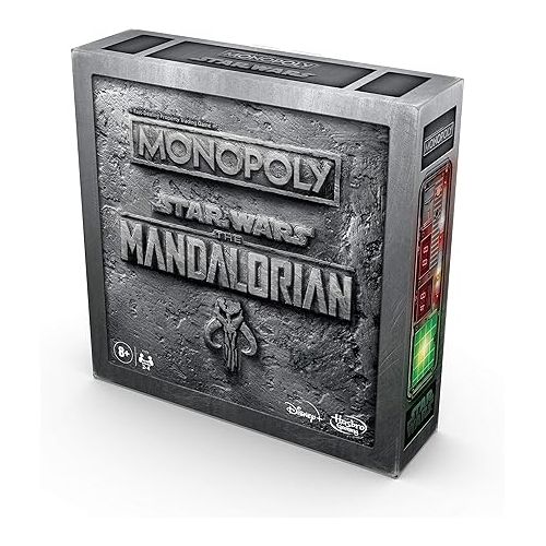 해즈브로 Monopoly: Star Wars The Mandalorian Edition Board Game, Protect The Child (Baby Yoda) from Imperial Enemies