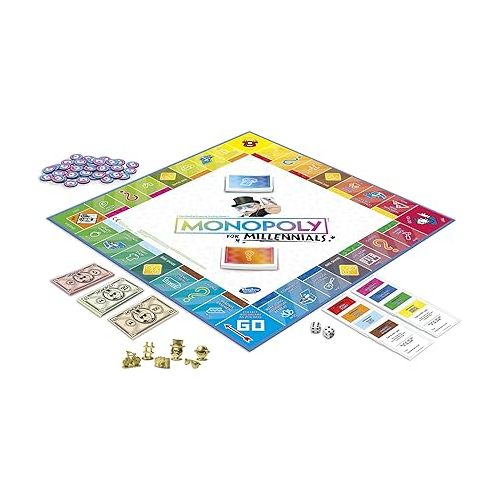 해즈브로 Hasbro Gaming Monopoly for Millennials Board Game