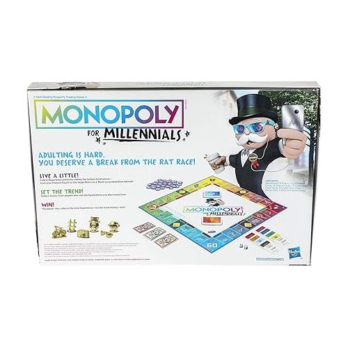 해즈브로 Hasbro Gaming Monopoly for Millennials Board Game