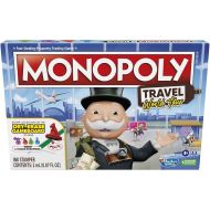 Hasbro Gaming Monopoly World Tour Board Game with Token Stampers and Dry-Erase Gameboard for Family Game Night