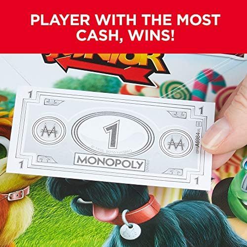 해즈브로 [아마존베스트]Hasbro Gaming Hasbro Monopoly Junior Board Game, Ages 5 and up (Amazon Exclusive)