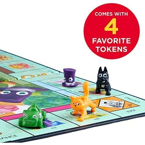 해즈브로 [아마존베스트]Hasbro Gaming Hasbro Monopoly Junior Board Game, Ages 5 and up (Amazon Exclusive)