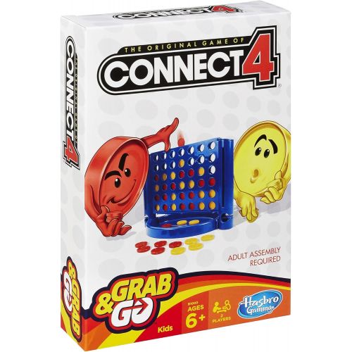 해즈브로 [아마존베스트]Hasbro Gaming Connect 4 Grab and Go Game (Travel Size)