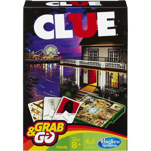 해즈브로 [아마존베스트]Clue Grab and Go Game (Travel Size)