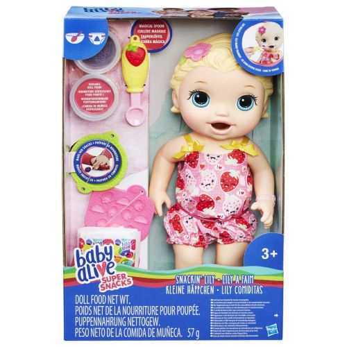 해즈브로 [아마존 핫딜]  [아마존핫딜]Hasbro Baby Alive C2697EU5Feeding Fun Lily Doll