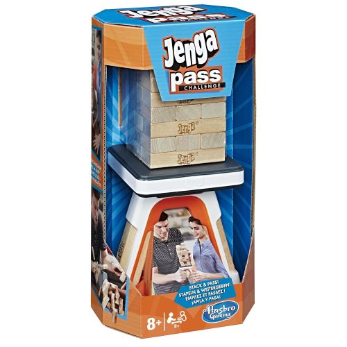 해즈브로 [아마존 핫딜]  [아마존핫딜]Hasbro Spiele E0585EU4 Jenga Pass Challenge, Kinderspiel