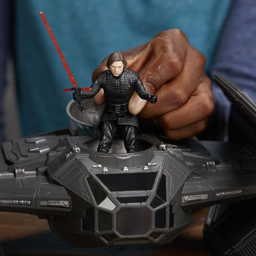 해즈브로 [아마존 핫딜]  [아마존핫딜]Hasbro Star Wars C1252EU4 - Episode 8 Forcelink Tie Silencer mit 3.75 Zoll Kylo Ren Figur, Actionfigur