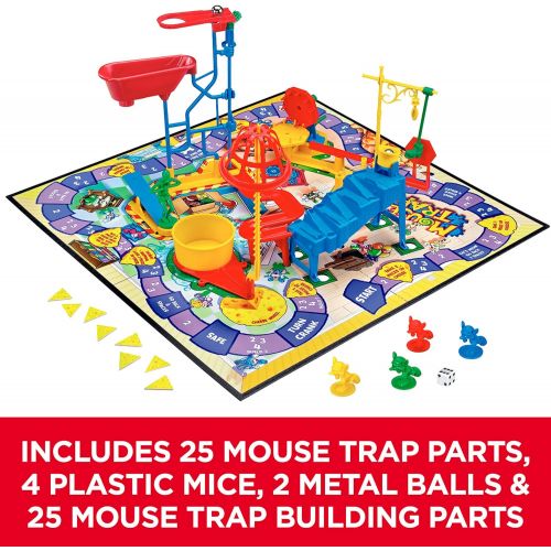 해즈브로 Hasbro Gaming Mouse Trap Board Game For Kids Ages 6 and Up (Amazon Exclusive)