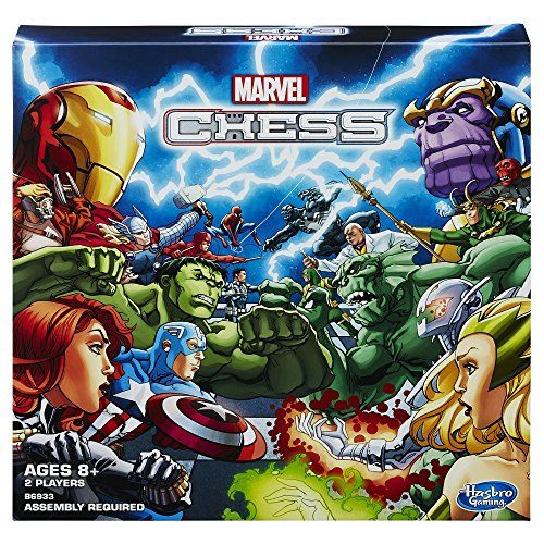 해즈브로 Hasbro Gaming Marvel Chess Board Game