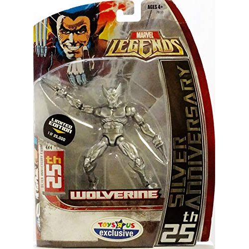 해즈브로 Hasbro Marvel Toys R Us Exclusive Legends 25th Silver Anniversary Wolverine