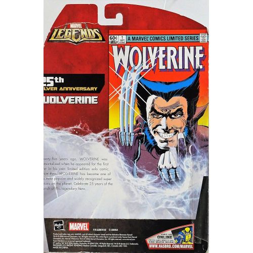 해즈브로 Hasbro Marvel Toys R Us Exclusive Legends 25th Silver Anniversary Wolverine