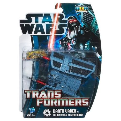 해즈브로 Hasbro Star Wars Transformers Darth Vader to Tie Advanced X1 Starfighter
