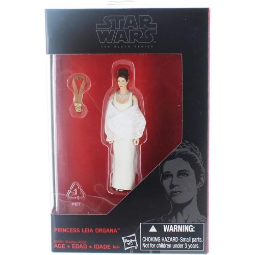 해즈브로 Hasbro Star Wars, 2015 The Black Series, Princess Leia Organa [A New Hope] Exclusive Action Figure, 3.75 Inches