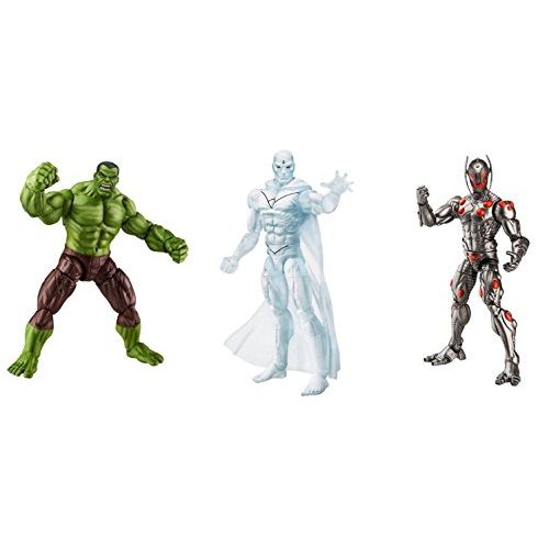 해즈브로 Hasbro Marvel Avengers Marvel Legends Avengers Infinite Series 1 Ultron, Hulk & Marvels Vision 6 Action Figure 3-Pack