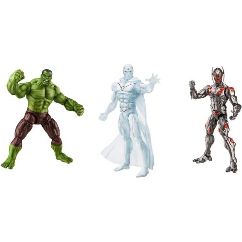 해즈브로 Hasbro Marvel Avengers Marvel Legends Avengers Infinite Series 1 Ultron, Hulk & Marvels Vision 6 Action Figure 3-Pack