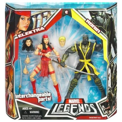 해즈브로 Hasbro MARVEL LEGENDS 2 PK FIGURE - ELEKTRA & RONIN