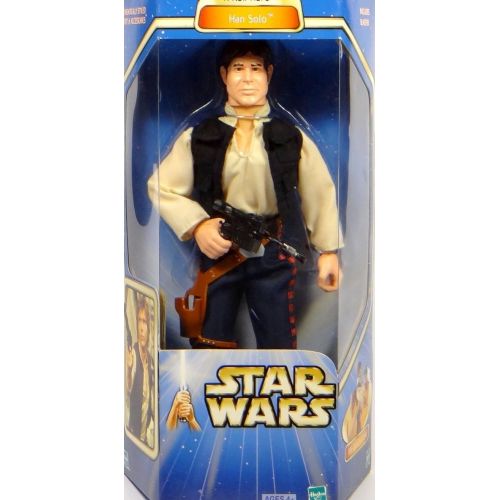 해즈브로 Hasbro Star Wars 12 Han Solo A New Hope Collector Doll Figure MISB MIB NEW 2002