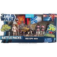 Hasbro Star Wars 2012 Clone Wars Exclusive Battle Pack Mos Espa Arena C3P0, Anakin S...