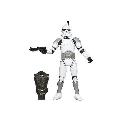 해즈브로 Hasbro Star Wars Clone Wars Legacy Collection Build-A-Droid Factory Action Figure BD No. 17 Coruscant Landing Platform Clone Trooper