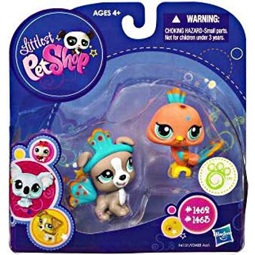 해즈브로 Hasbro Littlest Pet Shop 2010 Assortment B Series 3 Collectible Figure Peacock Pitbull