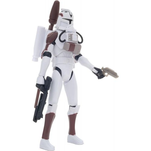 해즈브로 Hasbro Star Wars: The Clone Wars Clone Trooper with Space Gear Action Figure