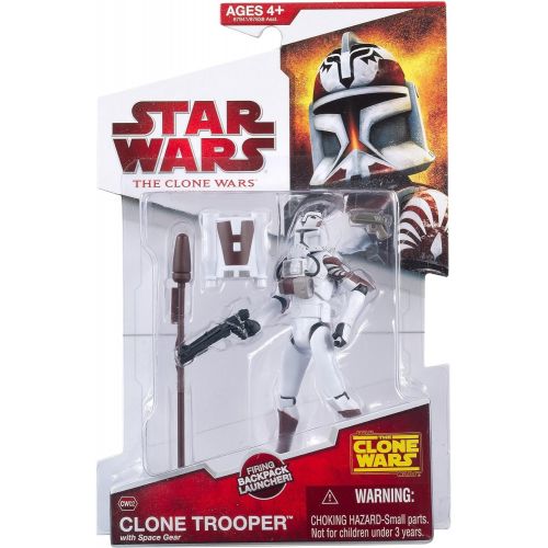 해즈브로 Hasbro Star Wars: The Clone Wars Clone Trooper with Space Gear Action Figure