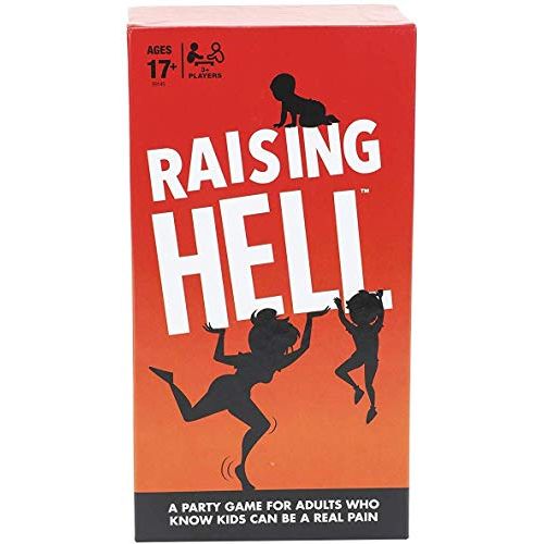 해즈브로 Hasbro Gaming Raising Hell Card Game Adult Party Game