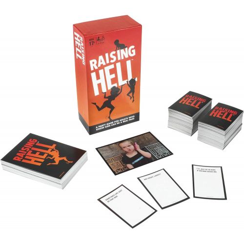 해즈브로 Hasbro Gaming Raising Hell Card Game Adult Party Game