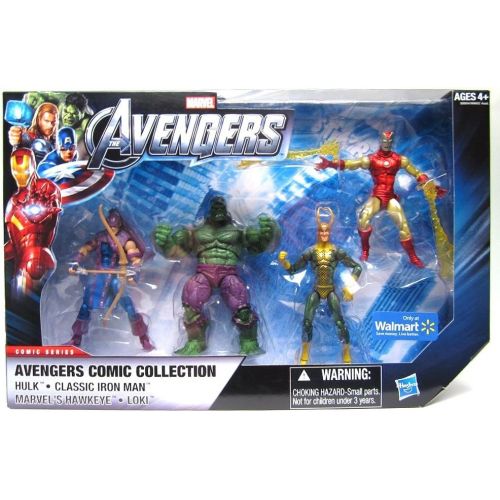 해즈브로 Hasbro Marvel The Avengers Exclusive Comic Collection 4-Pack 02
