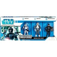 Hasbro Star Wars 3.75 Inch Scale Clone Wars Evolutions - Imperial Pilots Legacy 3 Pack