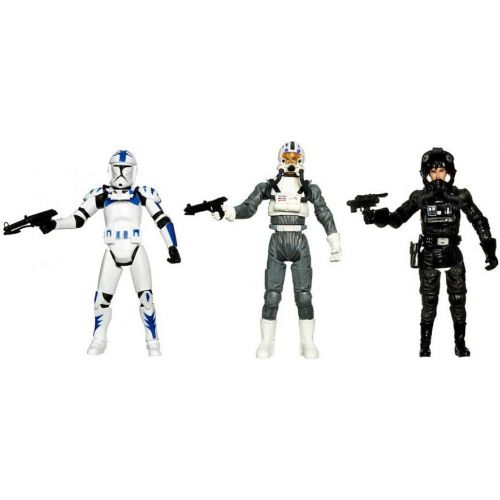 해즈브로 Hasbro Star Wars 3.75 Inch Scale Clone Wars Evolutions - Imperial Pilots Legacy 3 Pack
