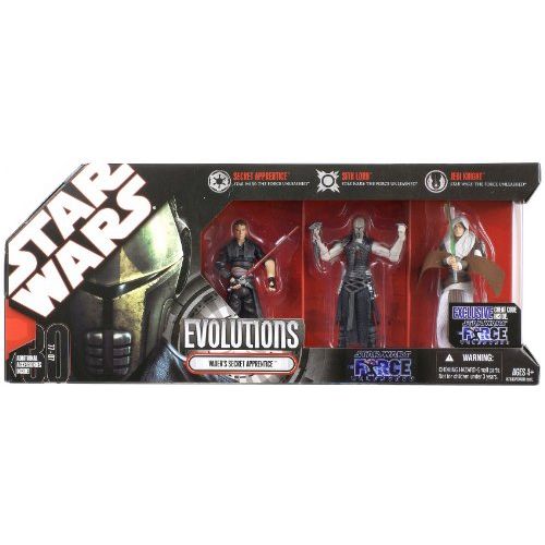 해즈브로 Hasbro Star Wars Evolutions 3 pack - Vaders Secret Apprentice