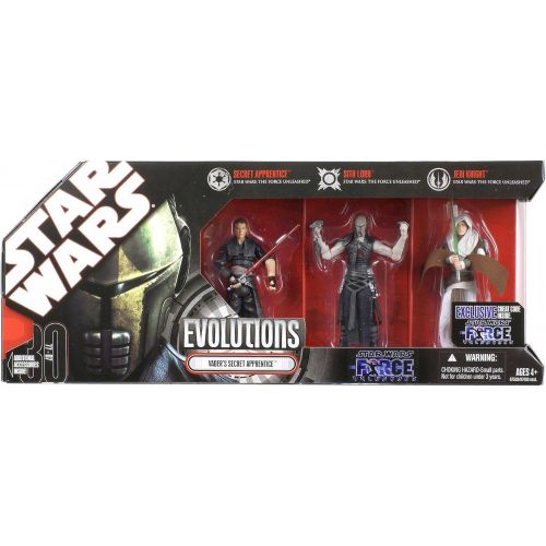 해즈브로 Hasbro Star Wars Evolutions 3 pack - Vaders Secret Apprentice