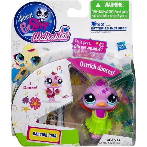 해즈브로 Hasbro Littlest Pet Shop Walkables Dancing Pets Ostrich Figure