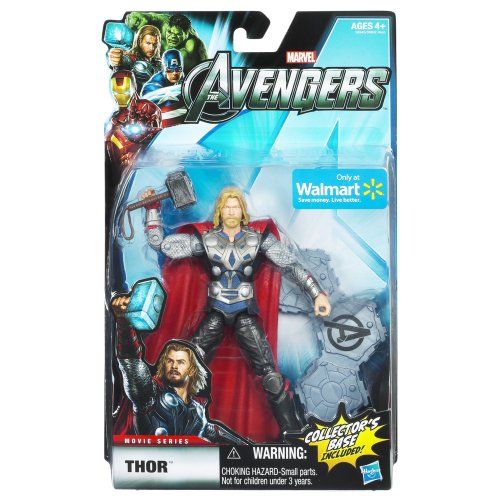 해즈브로 Hasbro Marvel Legends Avengers Movie Exclusive 6 Inch Action Figure Thor Includes Collectors Base