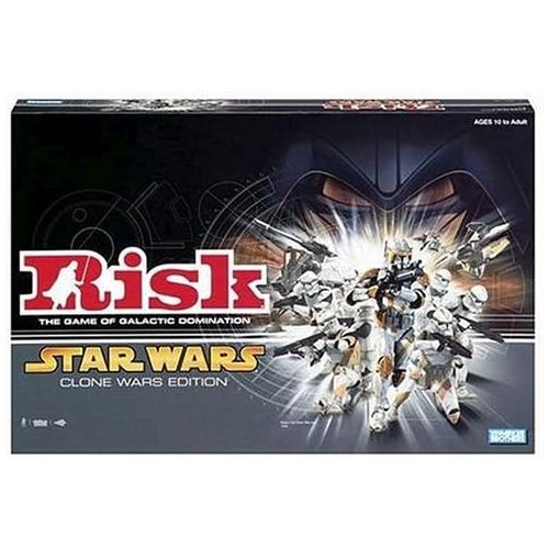 해즈브로 Hasbro Gaming Risk Star Wars The Clone Wars Edition