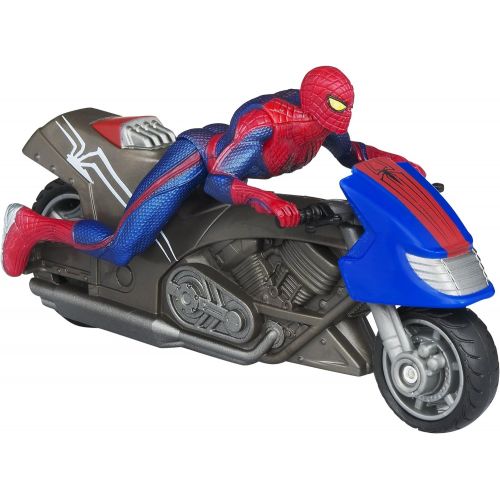 해즈브로 Hasbro The Amazing Spider-Man Zoom N Go Spider Cycle Vehicle