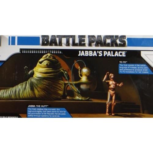 해즈브로 Hasbro Star Wars The Clone Wars Jabbas Palace 3-3/4 Inch Scale Action Figure Battle Pack