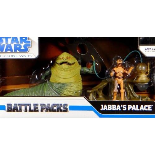 해즈브로 Hasbro Star Wars The Clone Wars Jabbas Palace 3-3/4 Inch Scale Action Figure Battle Pack