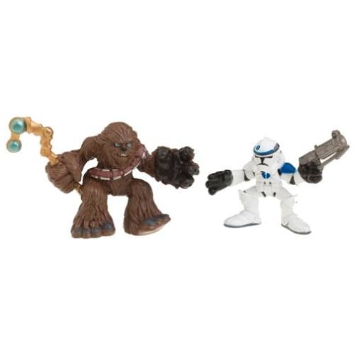 해즈브로 Hasbro Star Wars Episode 3 Junior Figure 2 Pack Chewbacca & Clone Trooper