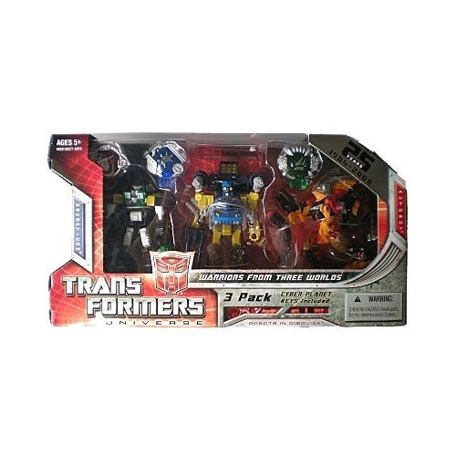 해즈브로 Hasbro Transformers Universe Warriors From Three Worlds 3 Pack