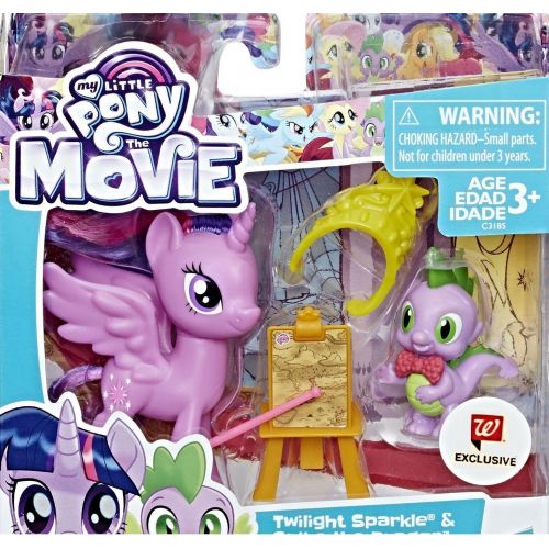 해즈브로 Hasbro My Little Pony The Movie Twilight Sparkle With Spike the Dragon Exclusive