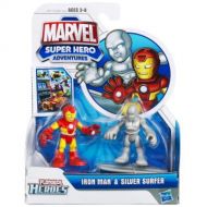 Hasbro Playskool Marvel Super Hero Adventures Iron Man & Silver Surfer