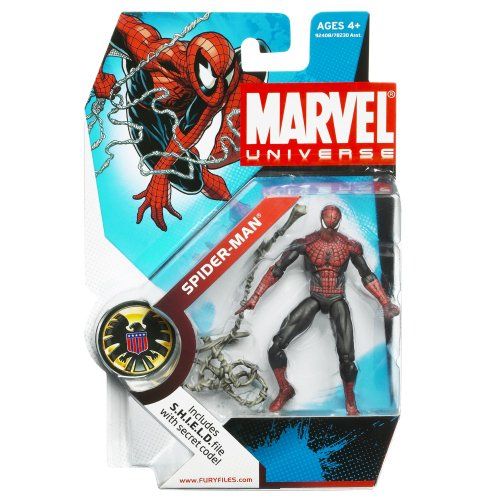 해즈브로 Hasbro Marvel Universe 3 3/4 Series 1 Action Figure Spider-Man(Colors May Vary)